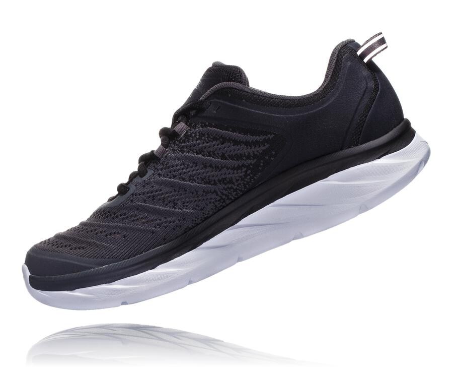 Hoka One One Hardloopschoenen Heren - Akasa - Zwart/Wit - FJ0432186